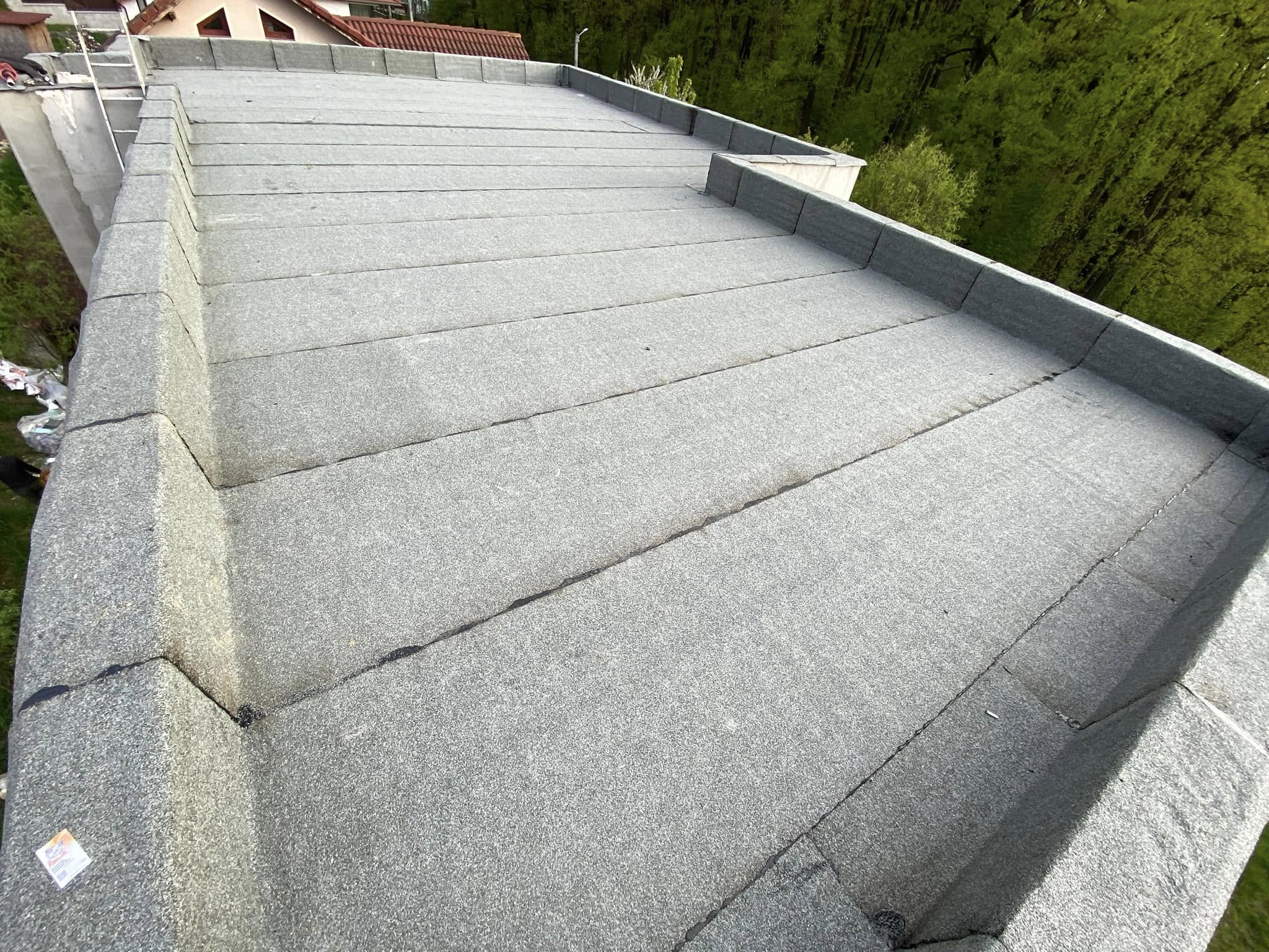Terasă hidroizolată cu membrană bituminoasă, Baia Mare